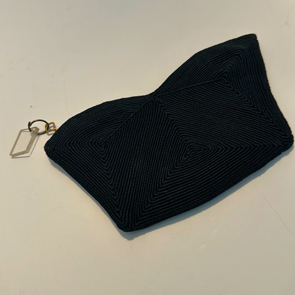 Vintage Black Corde purse
